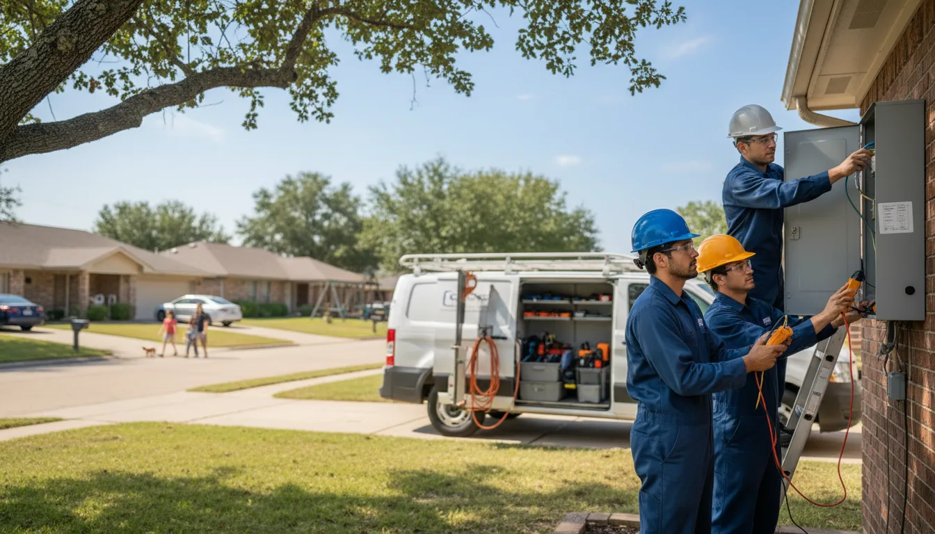 Certified electrician providing emergency electrical services in Morgan City, MS
